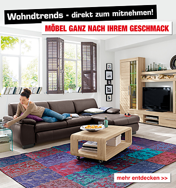 Wohntrends - Möbel direkt zum Mitnehmen!